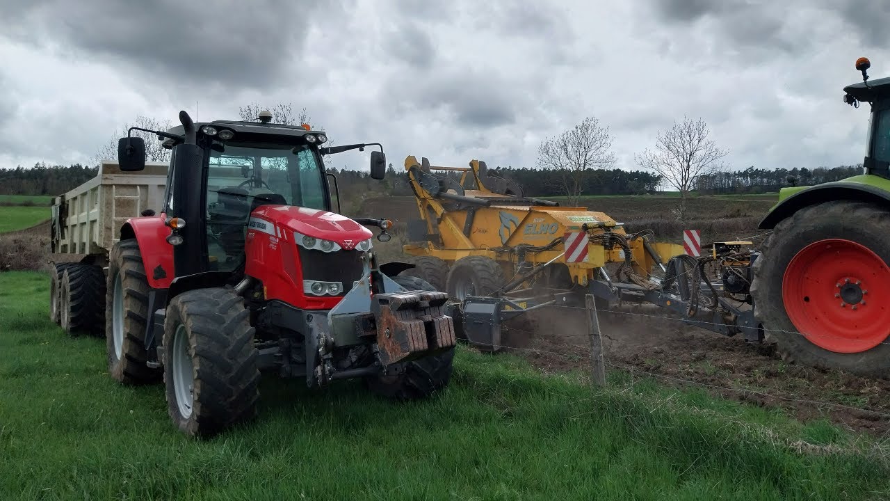 Venez avec moi ramasser les pierres ......... à la machine ! (elho scorpio 550)