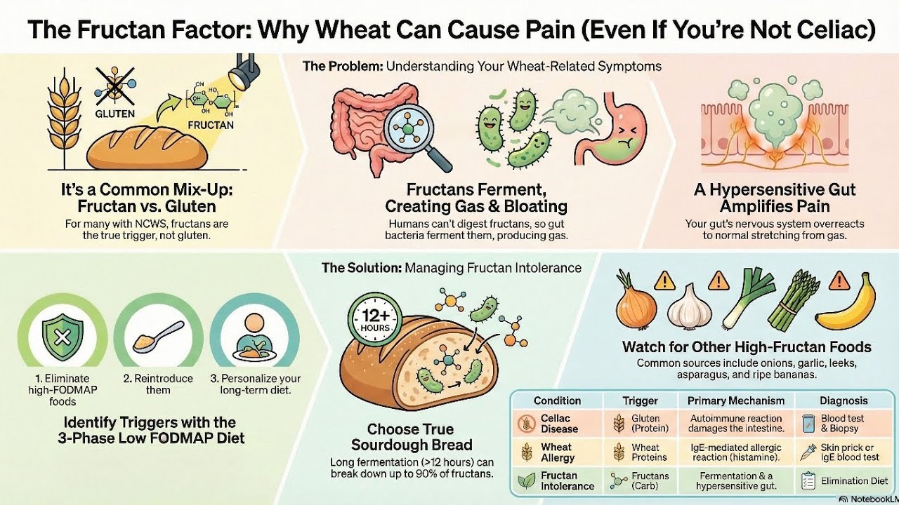 Why Wheat Hurts Your Stomach: Fructan Sensitivity Beyond Gluten