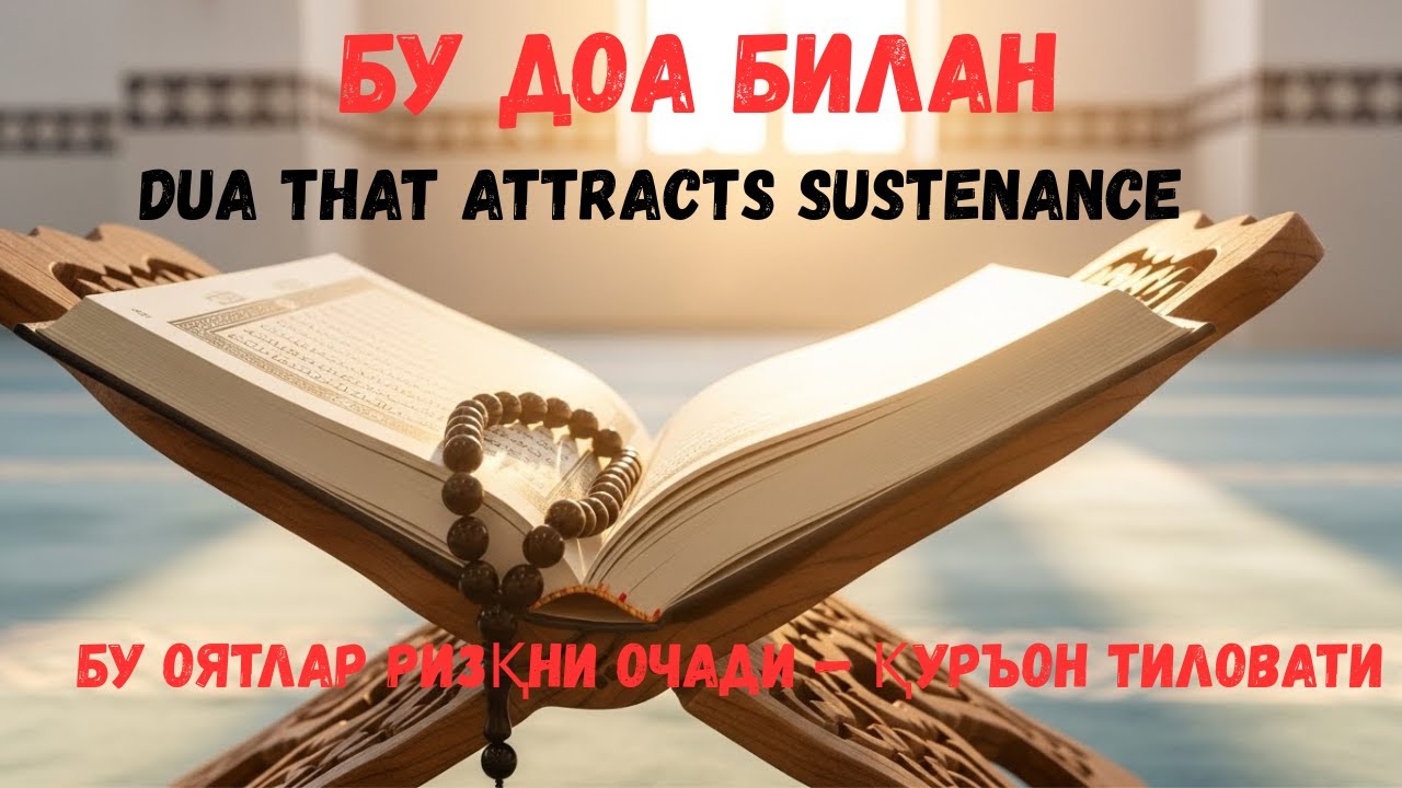 БУ ДОАНИ ҲАР КУНИ ТИНГЛАНГ — РИЗҚ ЭШИКЛАРИ ОЧИЛАДИ