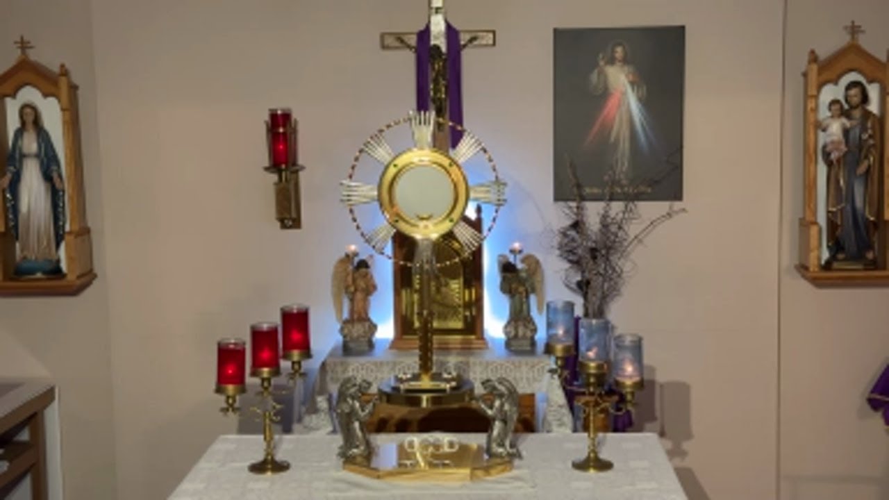 LIVE Eucharistic Adoration - Sisters of Divine Mercy