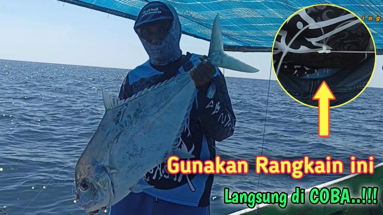 TUTORIAL CARA MEMBUAT RANGKAIAN PANCING DASARAN || Langsung di coba, Di Laut 