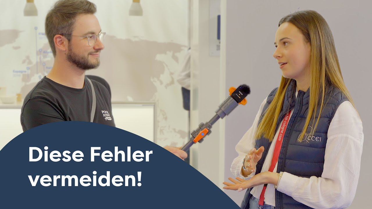 Welche Fehler man als Poolbesitzer vermeiden sollte! | Aquanale 2023