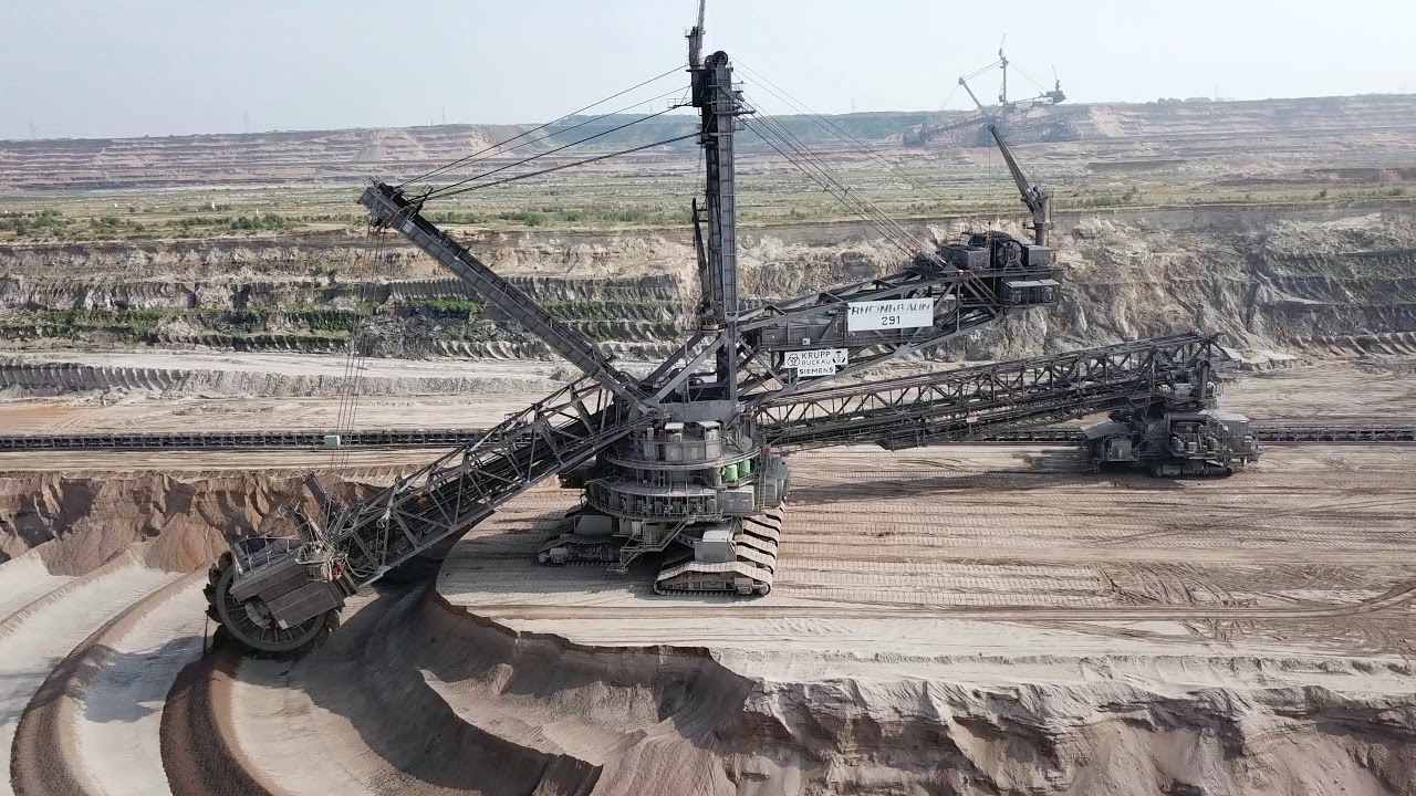 Köln Garzweiler & Erzweiler Open-cast coal mine September 2017