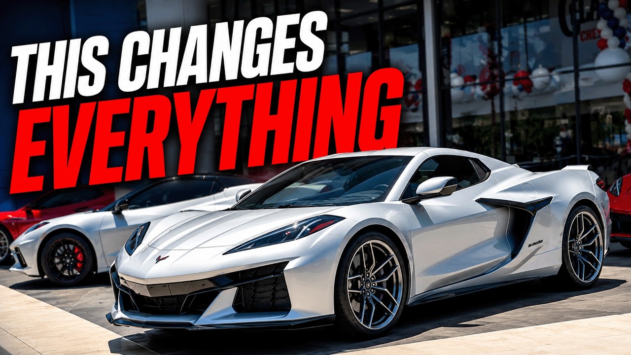 Что делает GM?! Более 1200 автомобилей Corvette стали дешевле!
