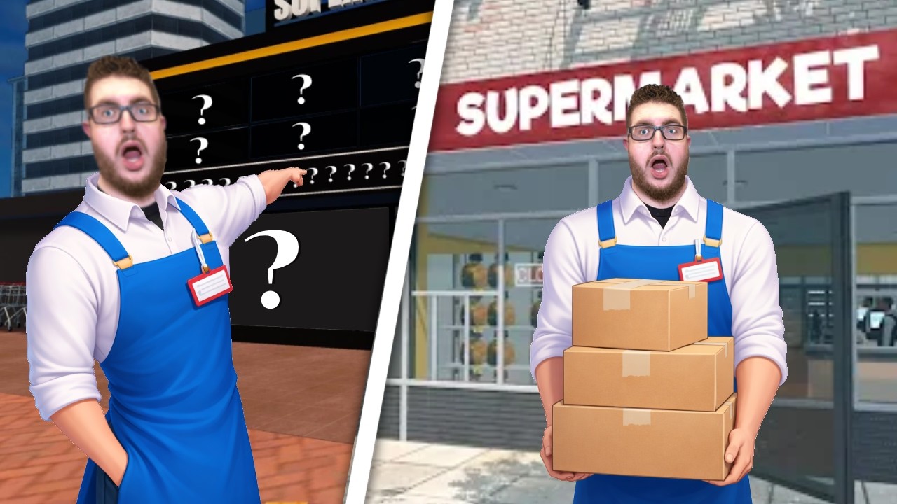 We Left the Store?! Exploring the City | Supermarket Simulator Ep. 16