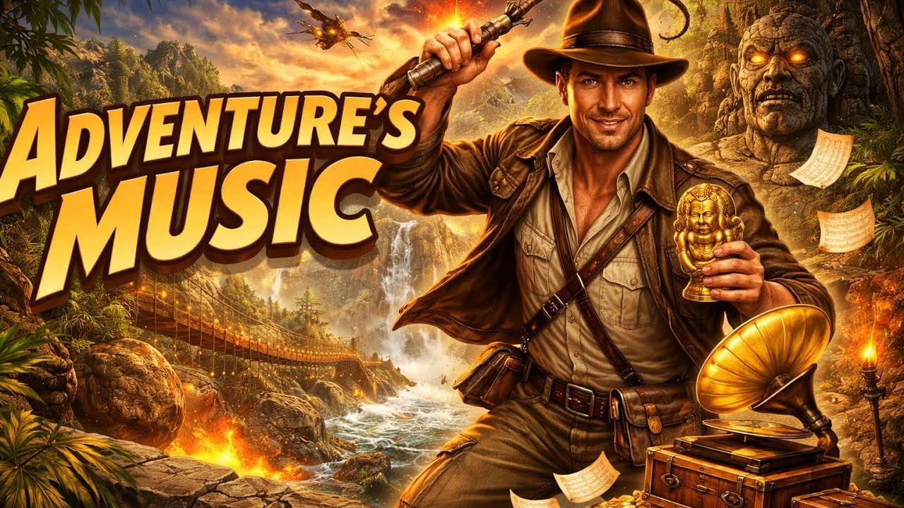 Epic Adventure Music 🏜️ | Free Royalty-Free Background Music (Indiana Jones Style)