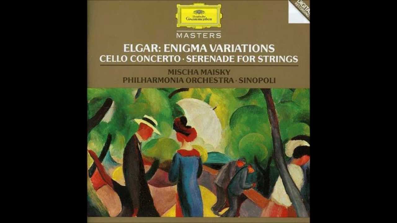 Edward Elgar Serenade for String Orchestra in E minor Op.20, G. Sinopoli, Complete