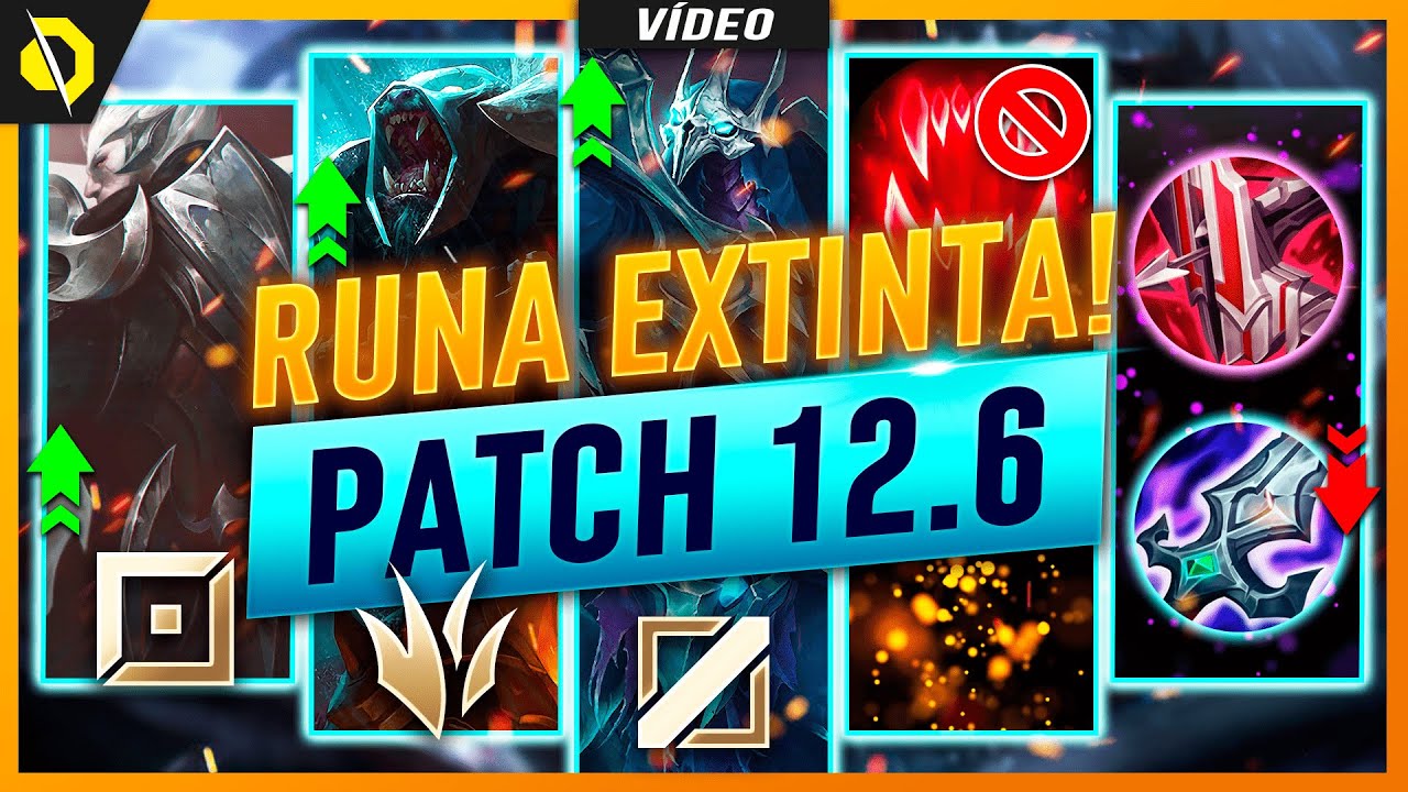 PREVIEW PATCH 12.6 – REWORK DO RENGAR, MUDANÇAS NAS RUNAS