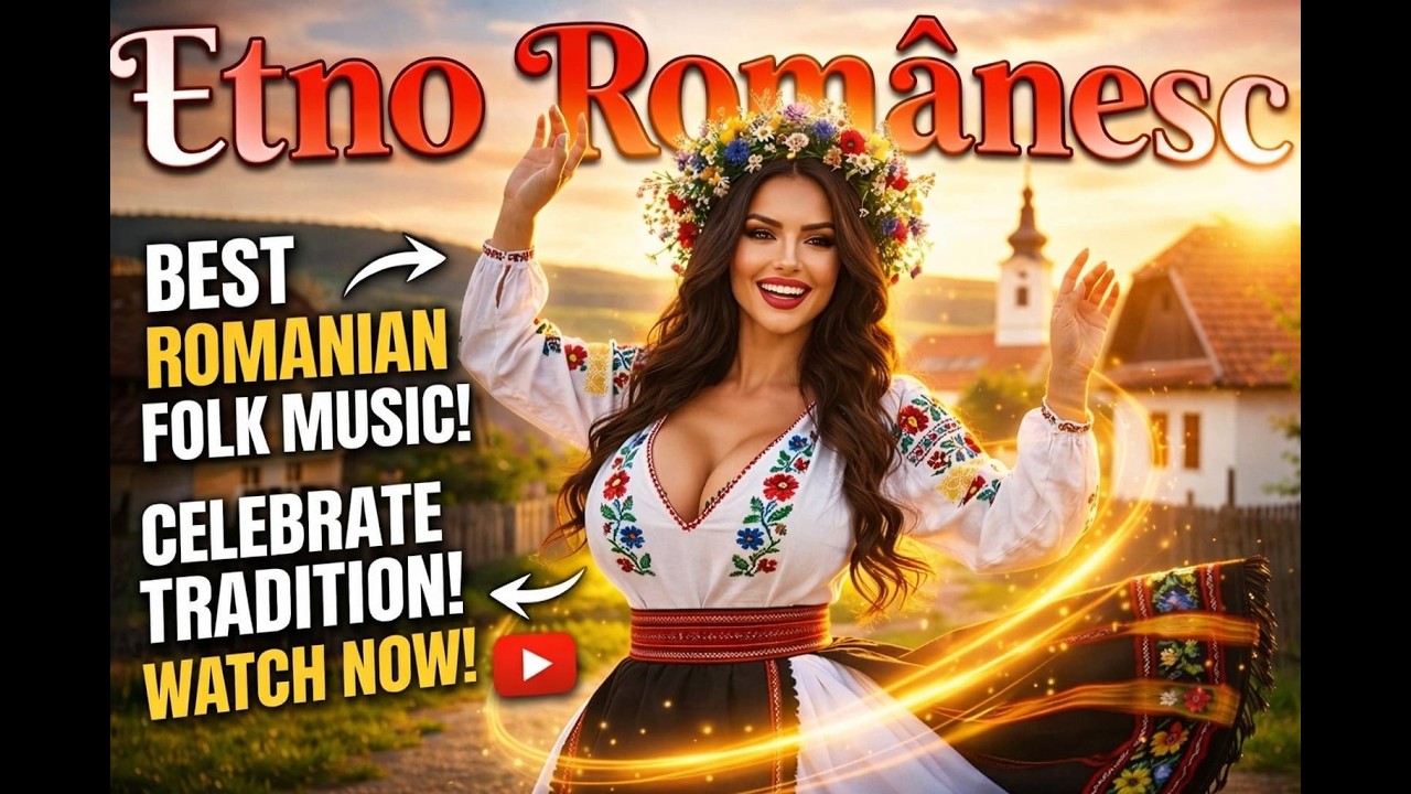 Etno Românesc Modern 2026 🇷🇴 | Dor de Sat Liniștit și Dor din Rural Romanian village countryside