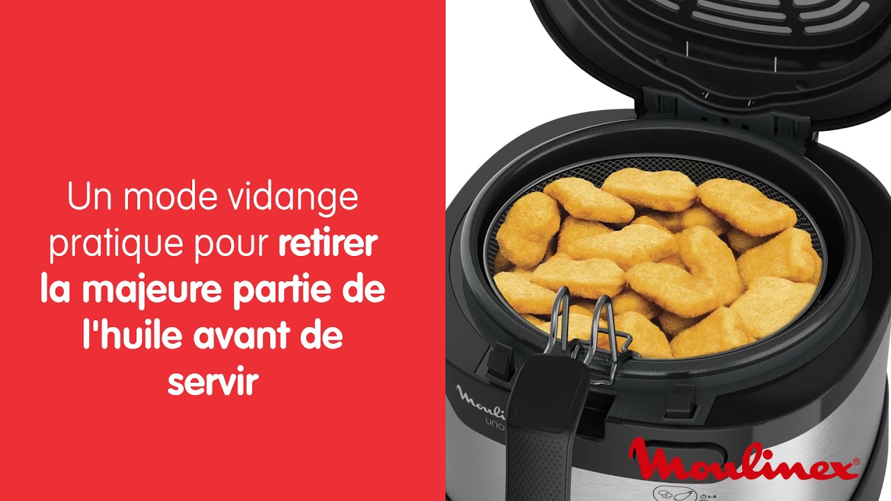 La friteuse UNO de MOULINEX : Un format compact pour r&eacute;pondre aux envies de toute la famille