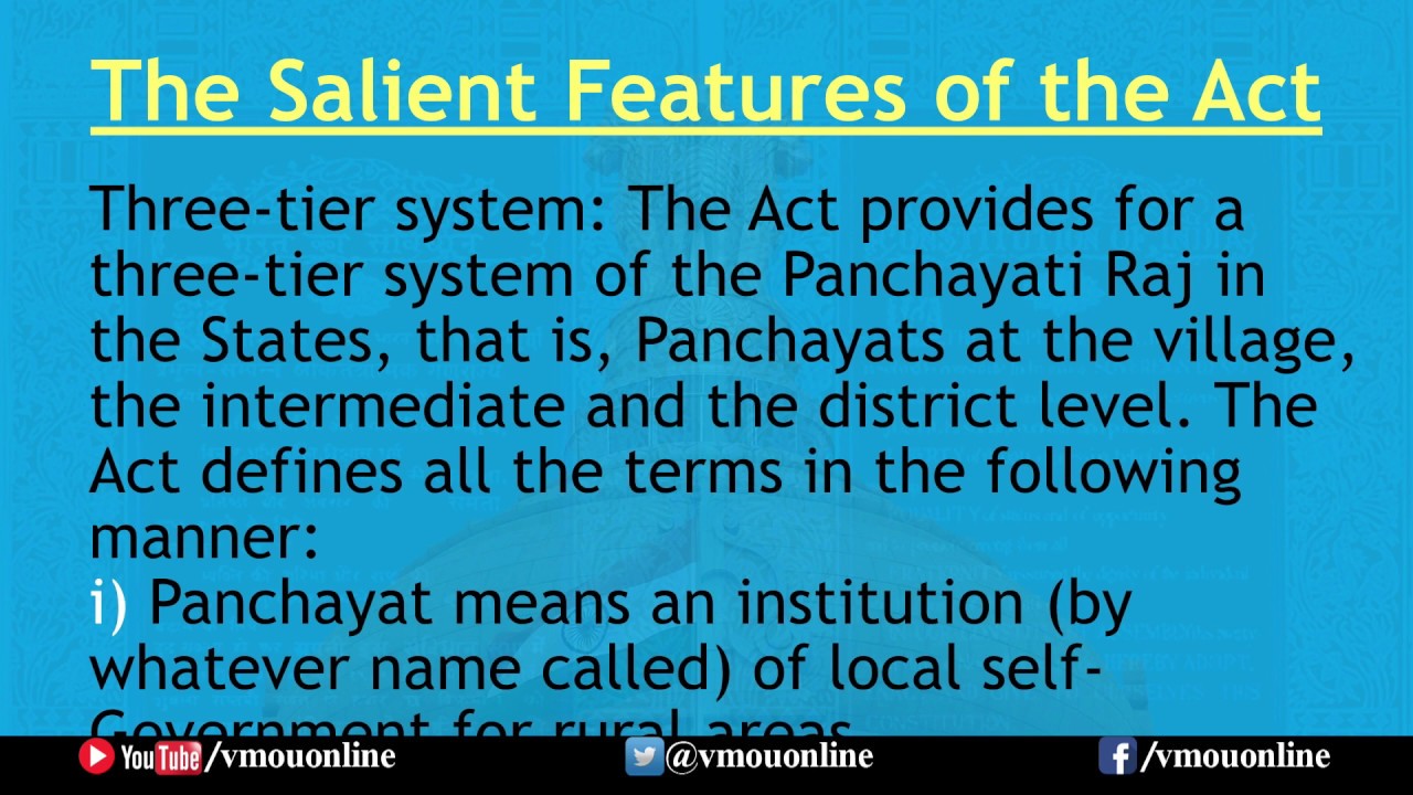 73rd Constitutional Amendment Act | Anurag Shrivastava