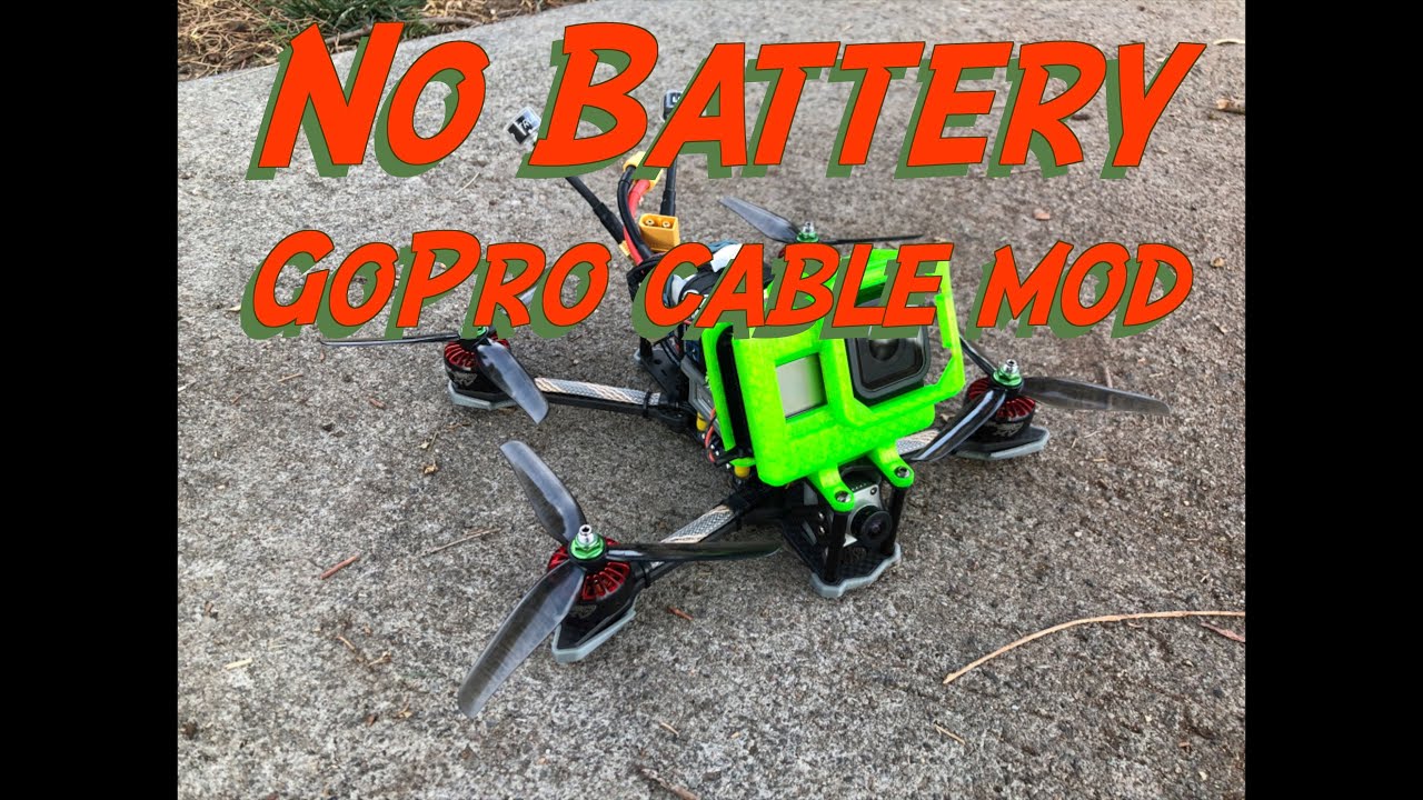 No Battery GoPro mod iFlight