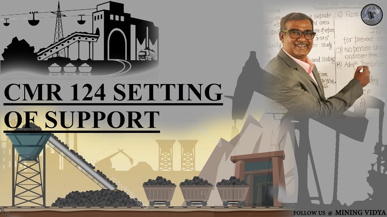 SETTING OF SUPPORT | CMR 124 | COAL MINING | R P PANDEY
