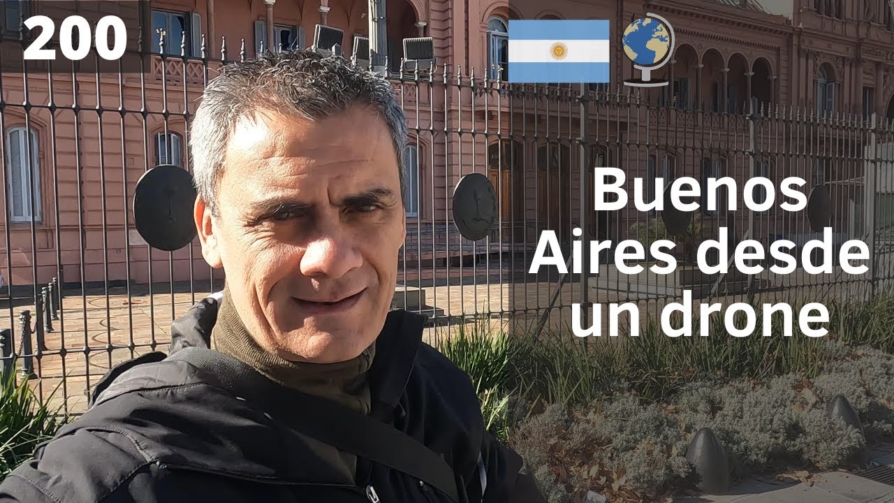 ¿Has visto BUENOS AIRES desde el aire? ✈️¡No te pierdas este video!