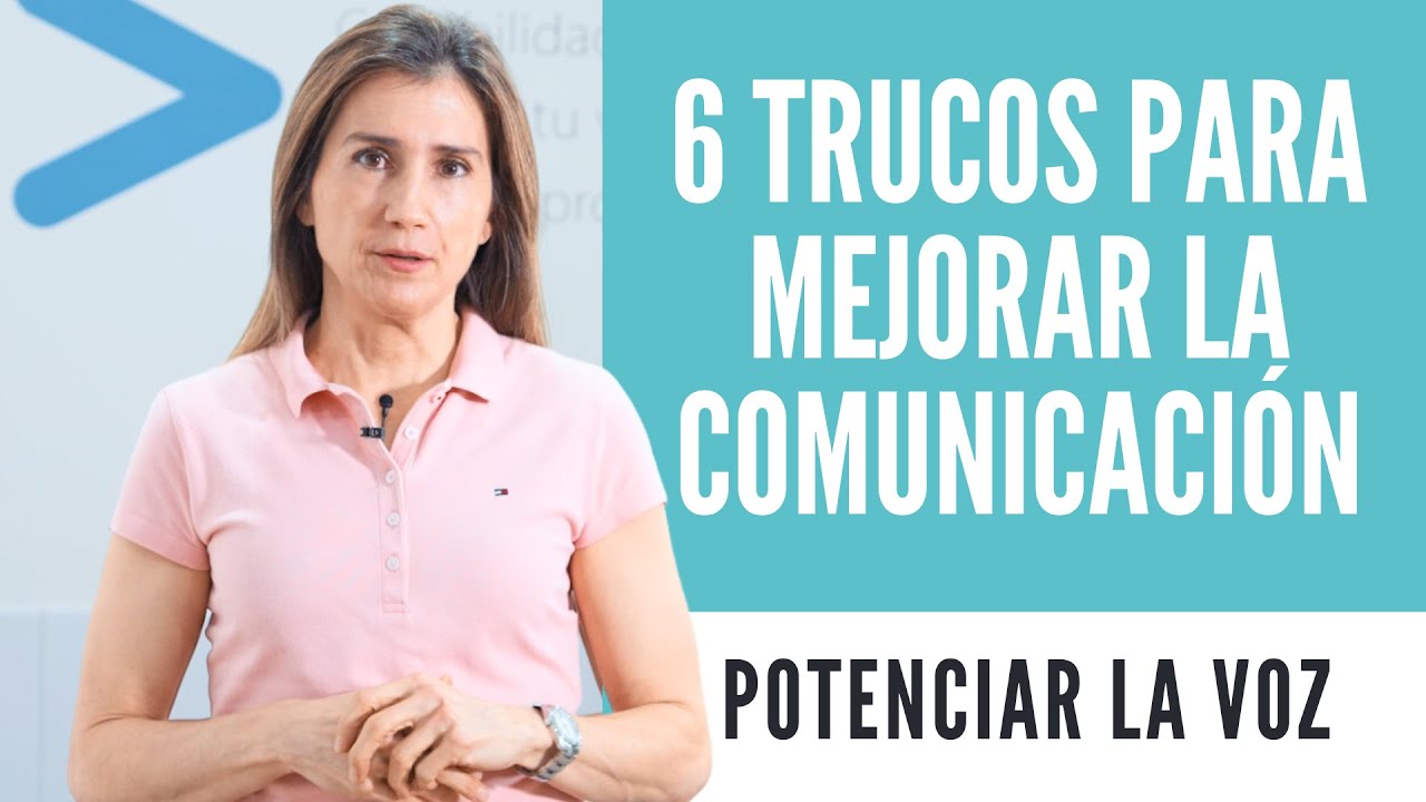 TRUCOS para MEJORAR la COMUNICACIÓN y potenciar tu voz | HABLAR EN PÚBLICO