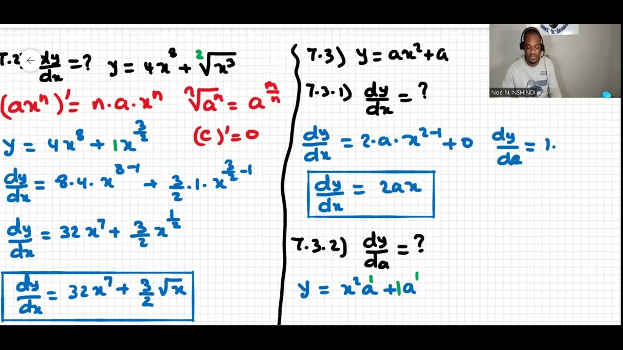 GRADE 12 MATH PAPER 1 2019 OCTOBER NOVEMBER QUESTION 7 DIFERENTIAL CALCULUS