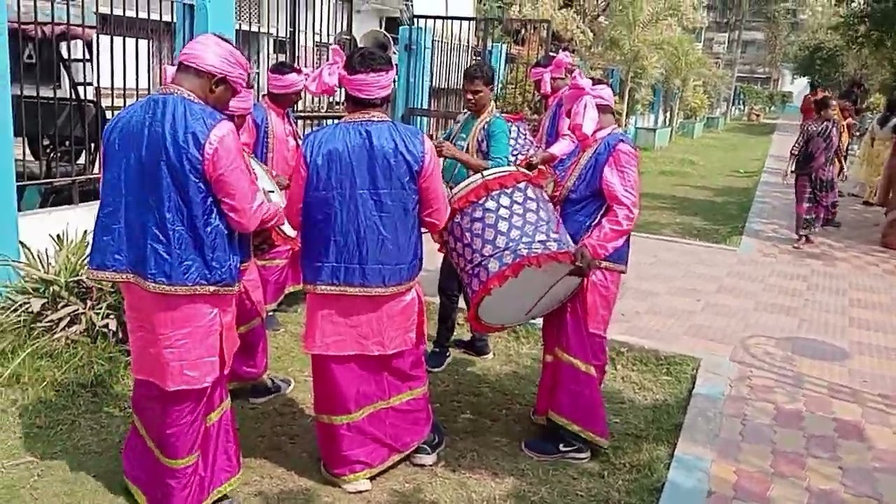 মা মহিষ মর্দিনী তাসা পার্টি তমলুক বিয়ে বাড়ি বাজাতে গিয়ে 
