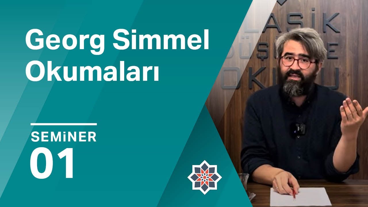 Mehmet Ali Akyurt, Georg Simmel Okumaları: Büyük Şehirler ve Tinsel Hayat 1.Seminer