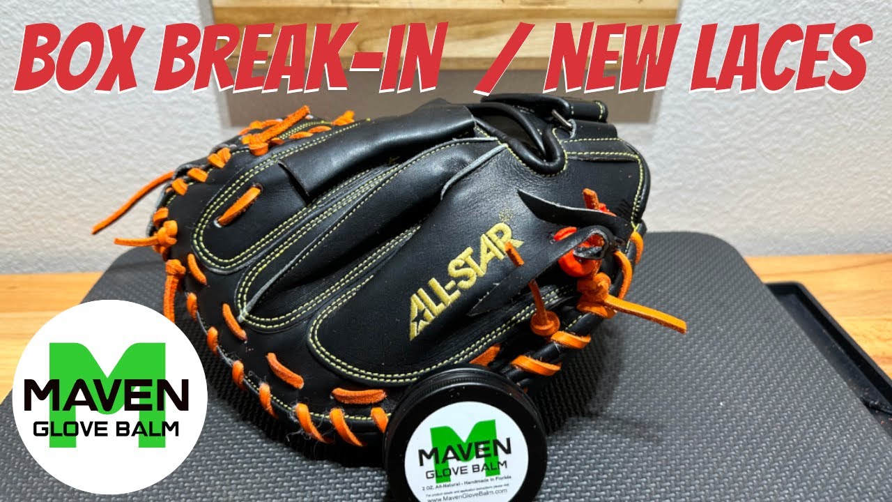 Бейсбольная перчатка кэтчера All Star Pro Elite CM3000 33,5 дюйма — для взлома коробки