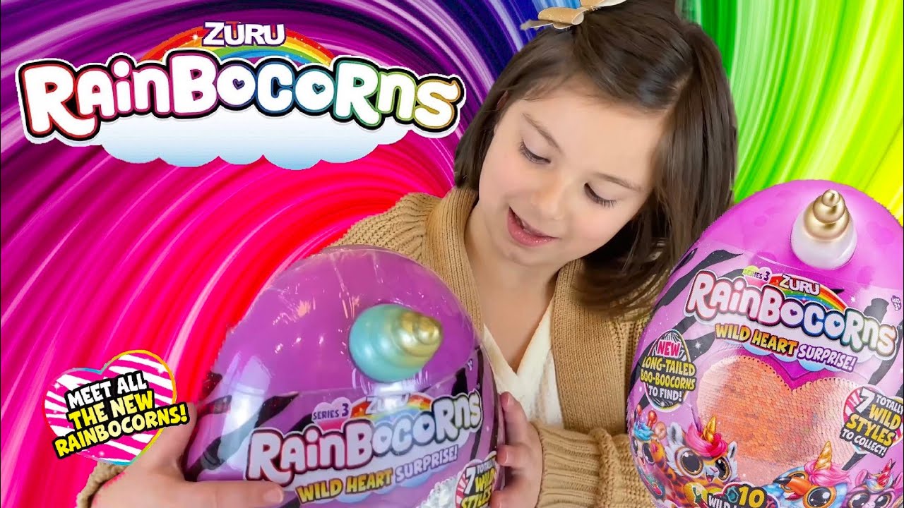 Unboxing the ADORABLE Rainbocorns Wild Heart Surprise Series 3!