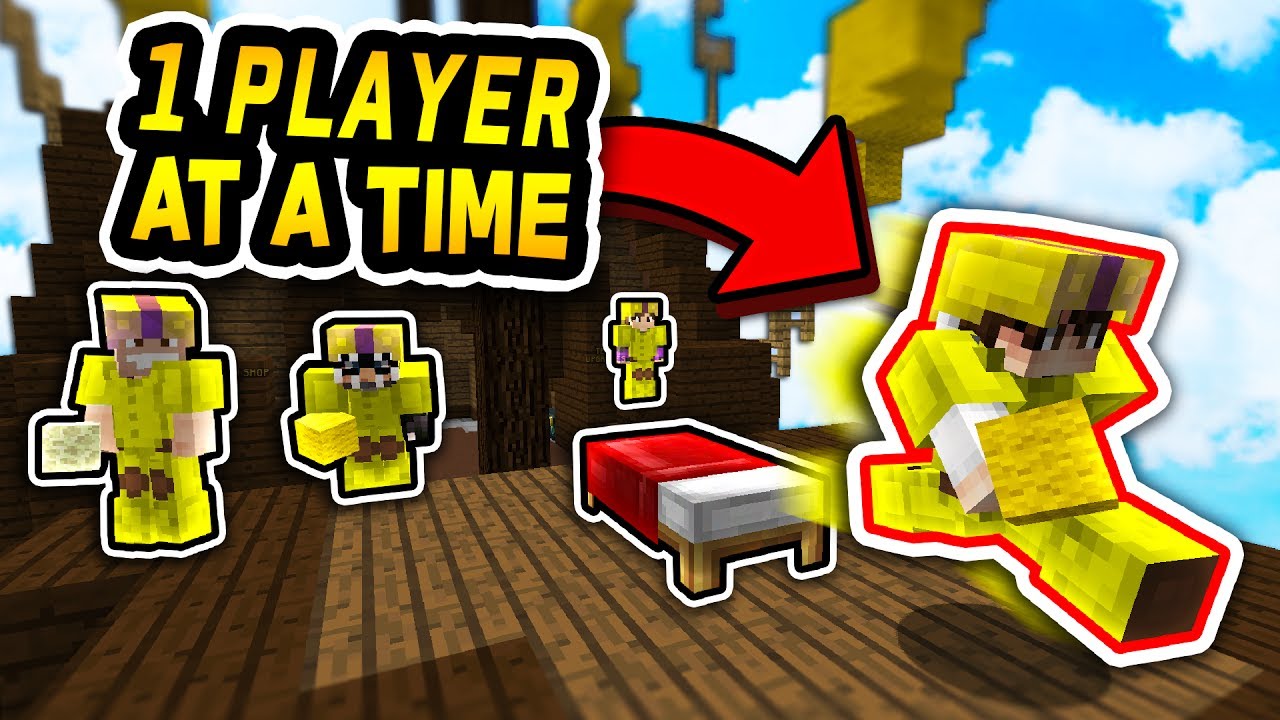 RELAY RACE CHALLENGE! (Minecraft Bed Wars)