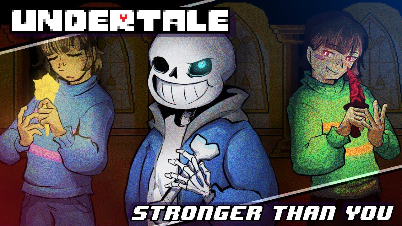Stronger Than You – Sans Battle Animation (UT 10th Anniversary Special)
