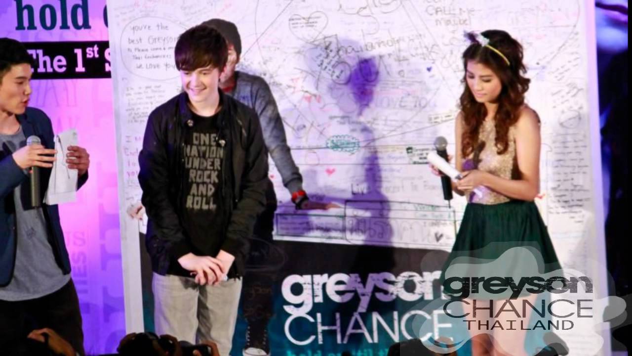 Greyson Chance Live in Bangkok Thailand