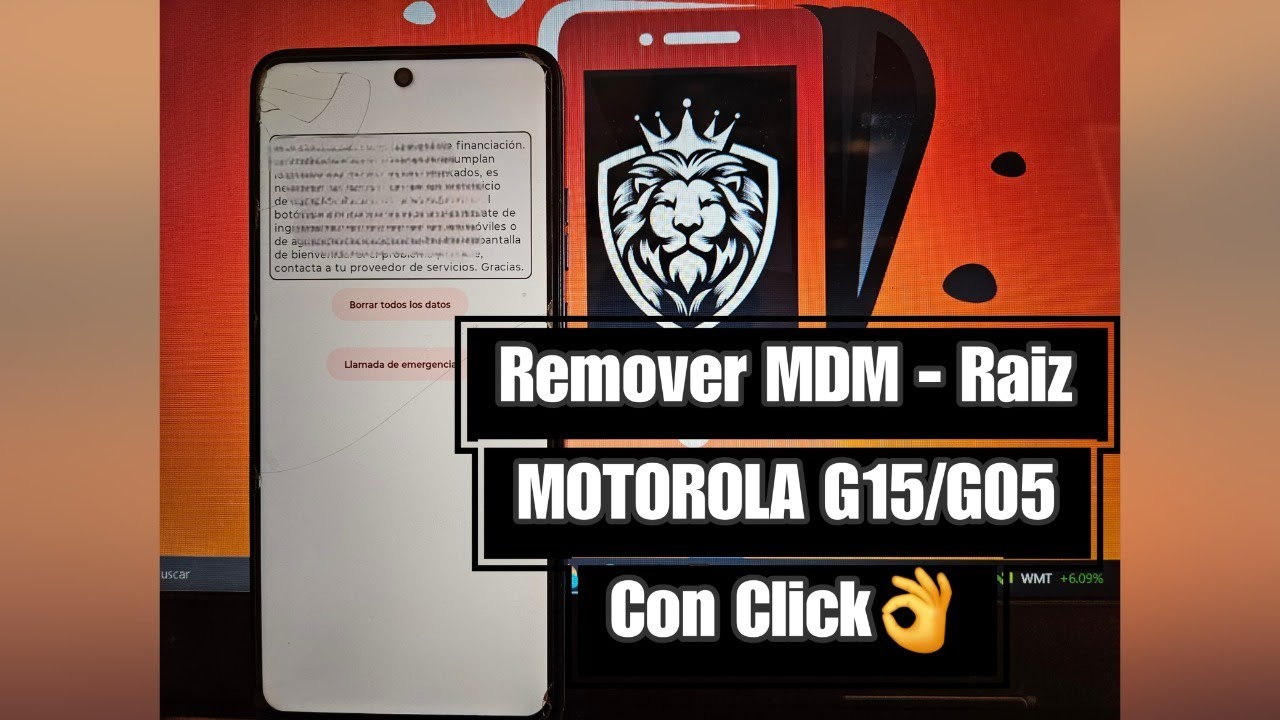 🔓 Quitar MDM Motorola G15/G05 por CERTIFICADO (✅ Actualizado 2025)