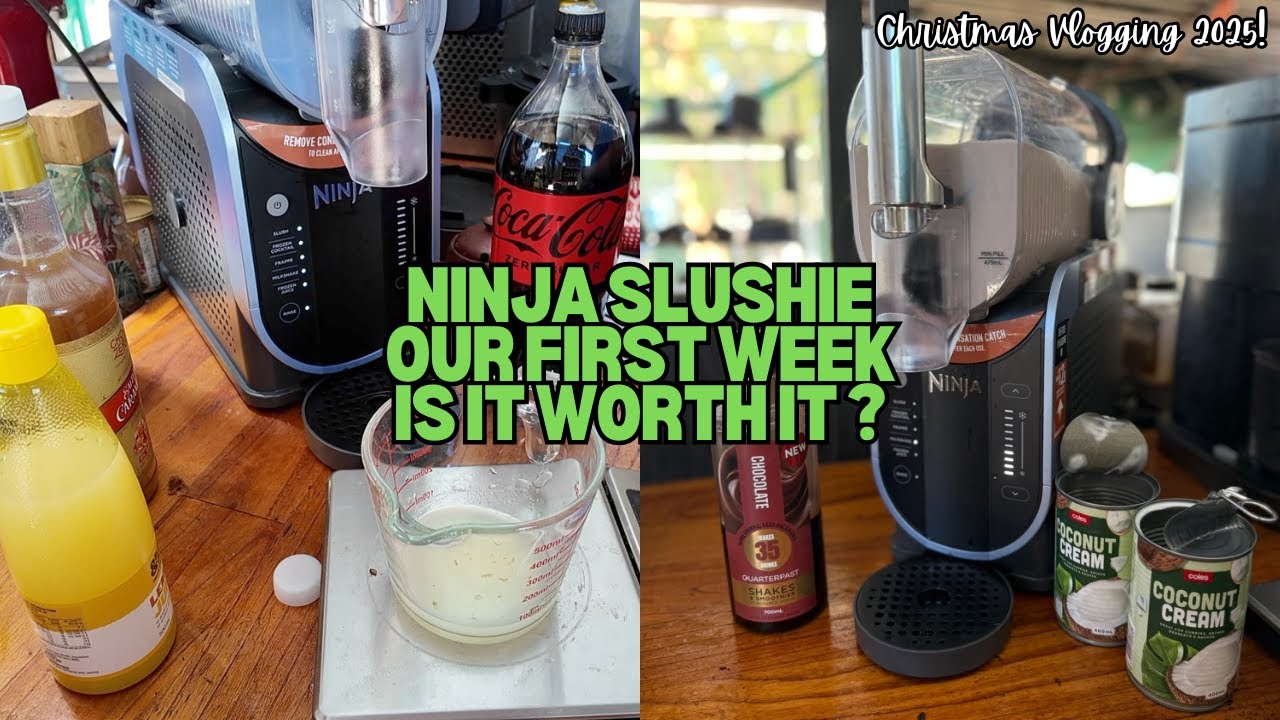 Ninja Slushie - A week of use, my thoughts! - Vlogmas 2025