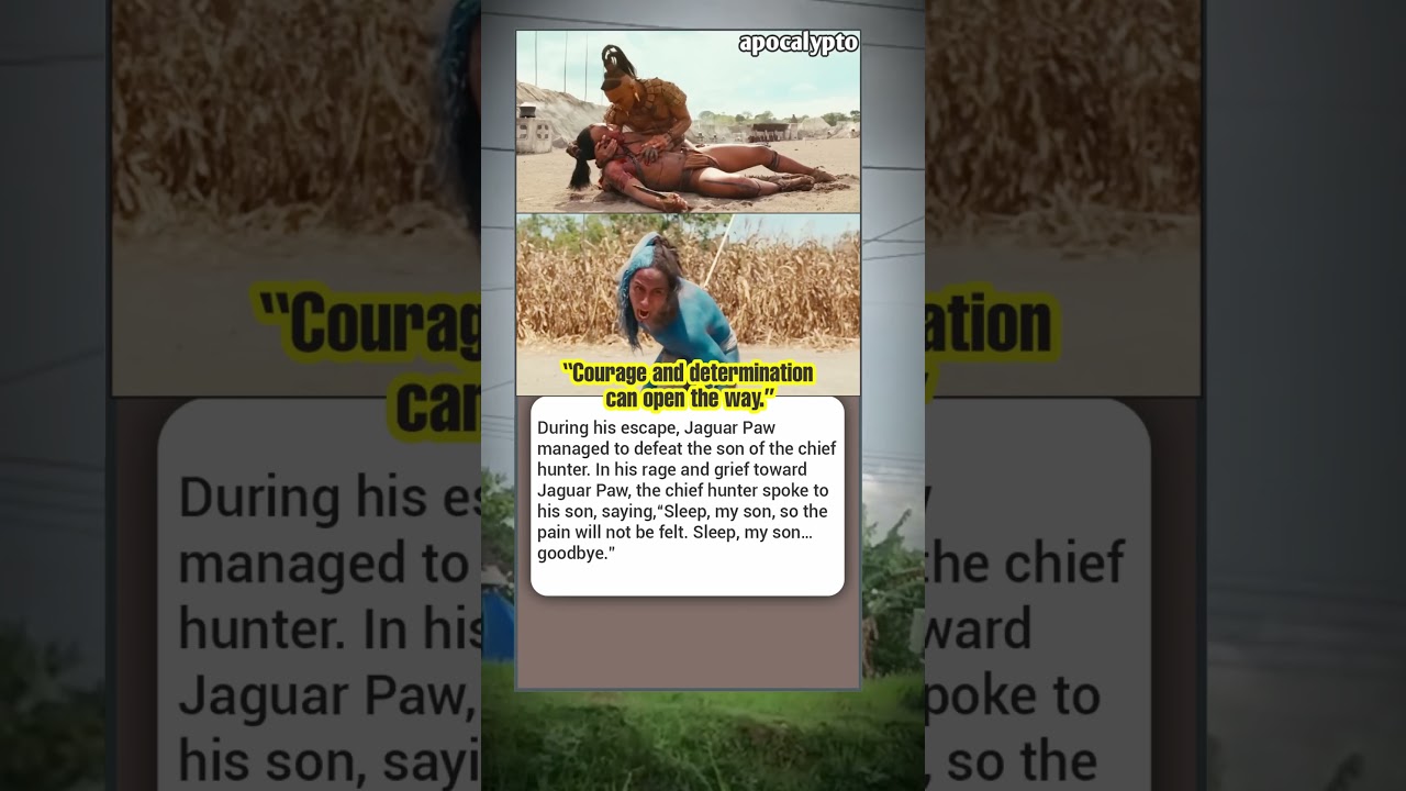 “Jaguar Paw’s Final Escape – Courage, Pain, and Revenge | Apocalypto Explained” ⭐️
