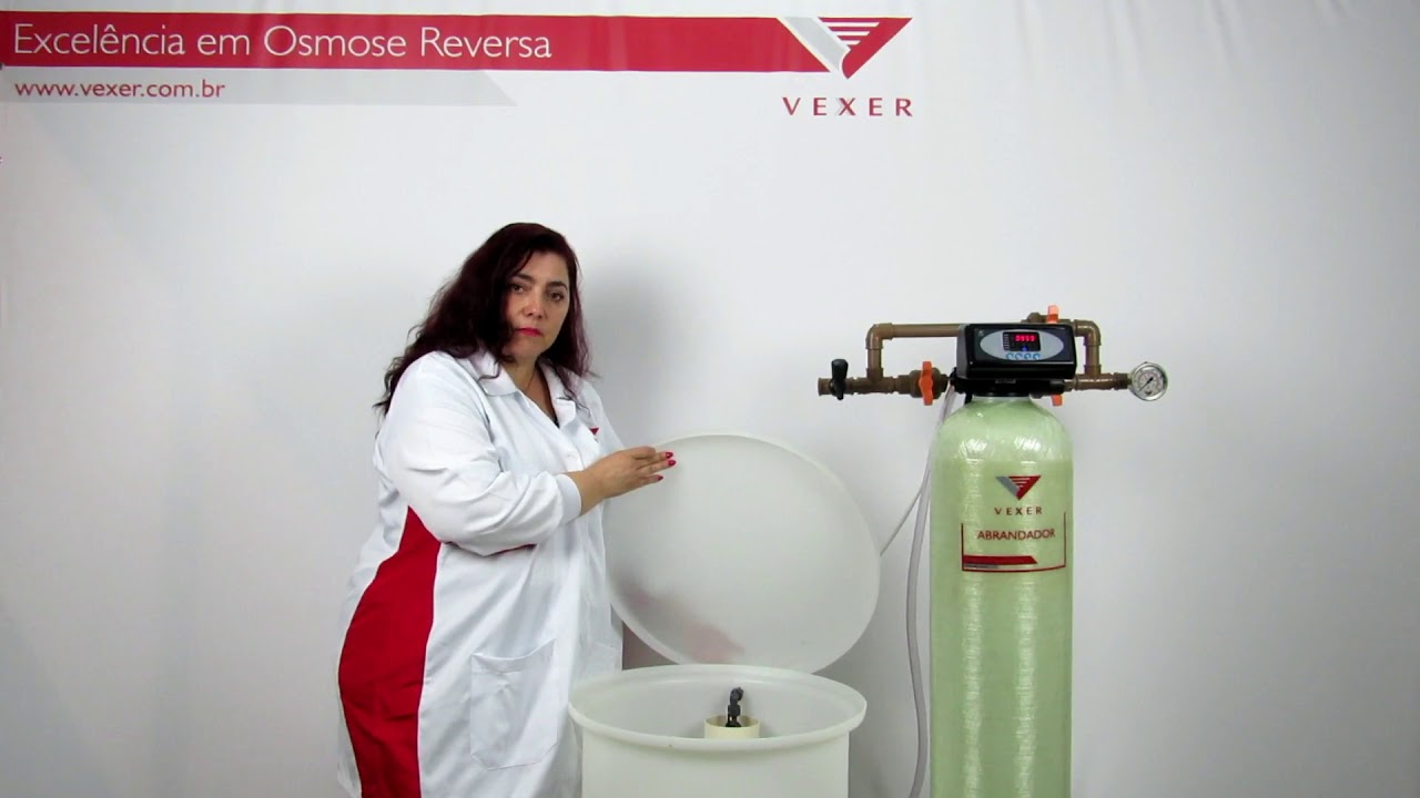 Abrandador de Água VEXER - Treinamento Completo