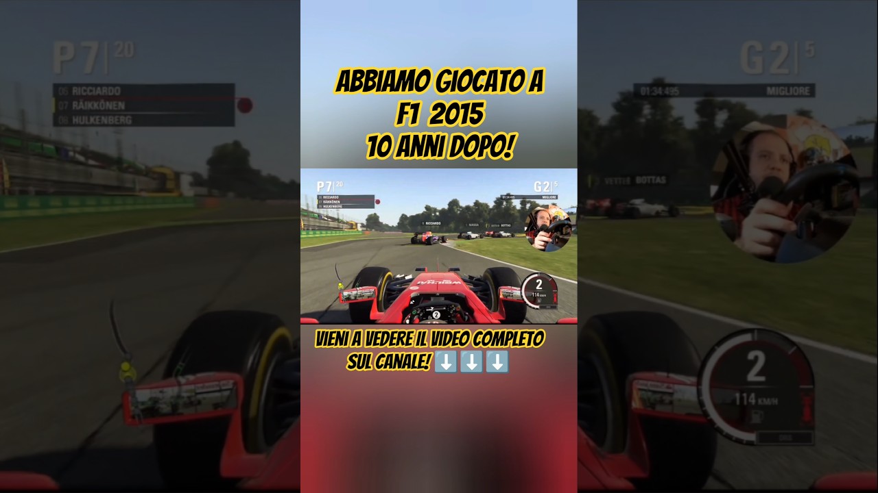 Torniamo su F1 2015 dopo 10 ANNI! 