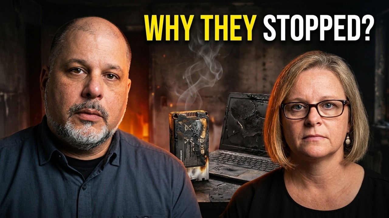 Lithium Battery Fire | Why They Stopped Responding