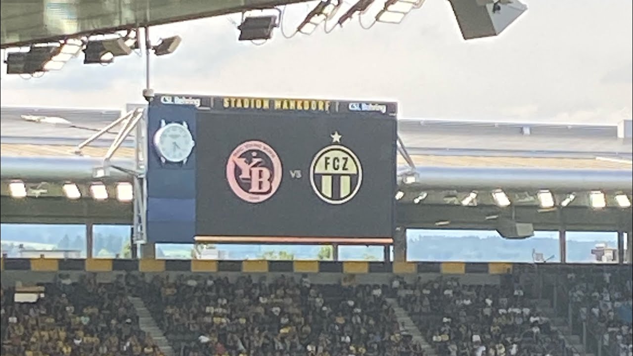 STADIONVLOG ⚽️⚽️ YB vs FCZ ⚽️⚽️ Superleague