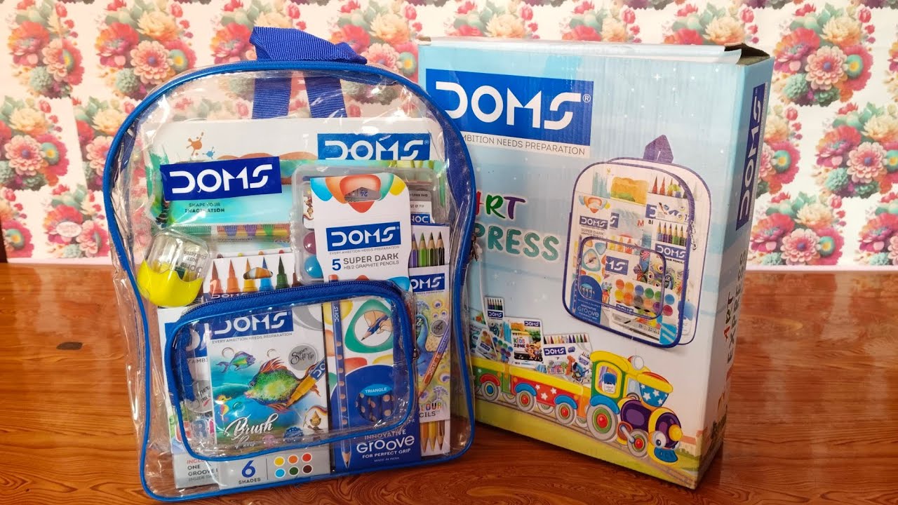 Unboxing DOMs Cheapest Art Supplies | Go for it..