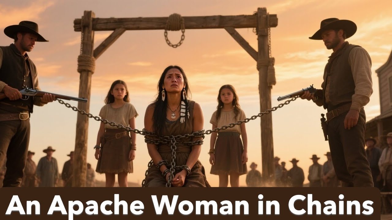 An Apache Woman in Chains — Until the Cowboy’s Daughters Spoke | Western Drama