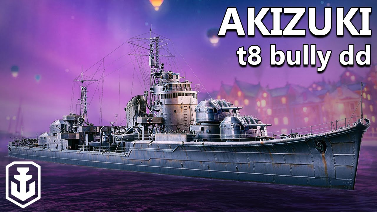 Akizuki Has Incredible Guns At Tier 8 (Christmas Gift 2024)