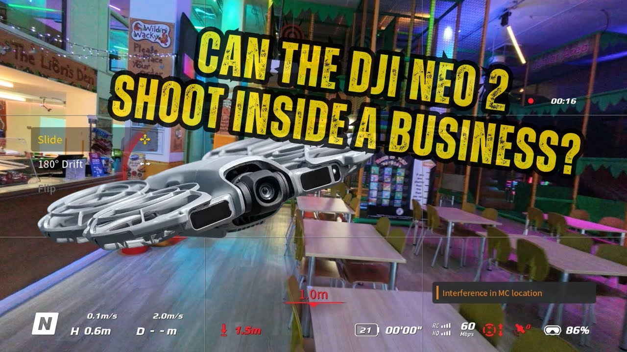 DJI Neo 2 - My First Flight Inside A Business - Did I Do Any Good?#fpv #dji #freewell #Neo