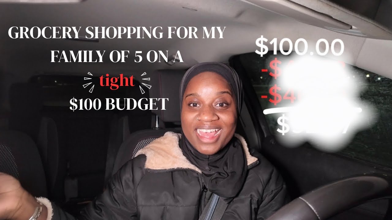 Come grocery shopping with me | 2 stores, one really tight budget 