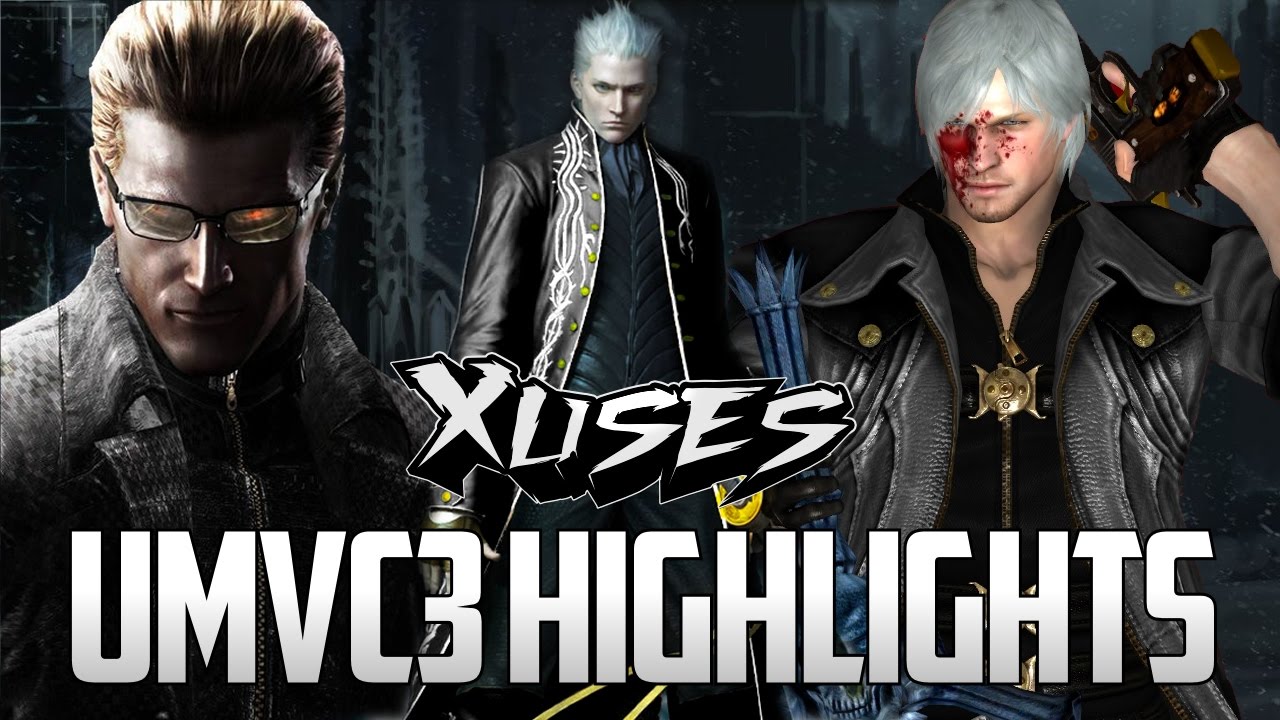 UMVC3 PS4 ▰ Team Trenchcoat Online Highlights By Xuses【Ultimate Marvel Vs Capcom 3 Combo Video】