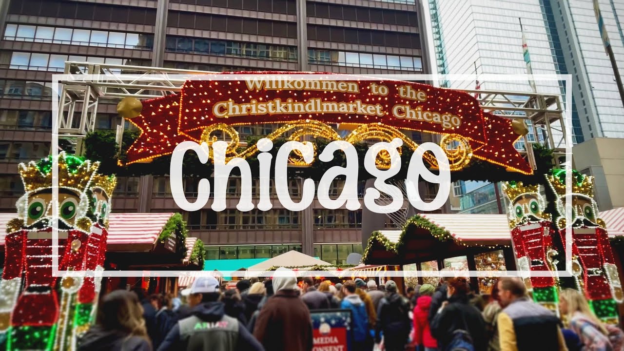 미국여행 브이로그 | chicago vlog | 시카고 크리스마스 마켓 🎄 | 어느 유명한 째즈바 🎷 | 시카고 다운타운 호텔 & 맛집 추천 😋