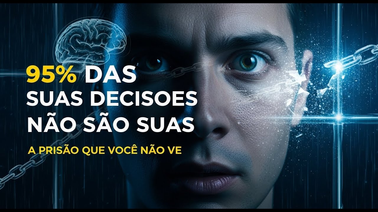 95% das Suas Decisões NÃO São Suas - A Prisão Mental que Você Não Vê