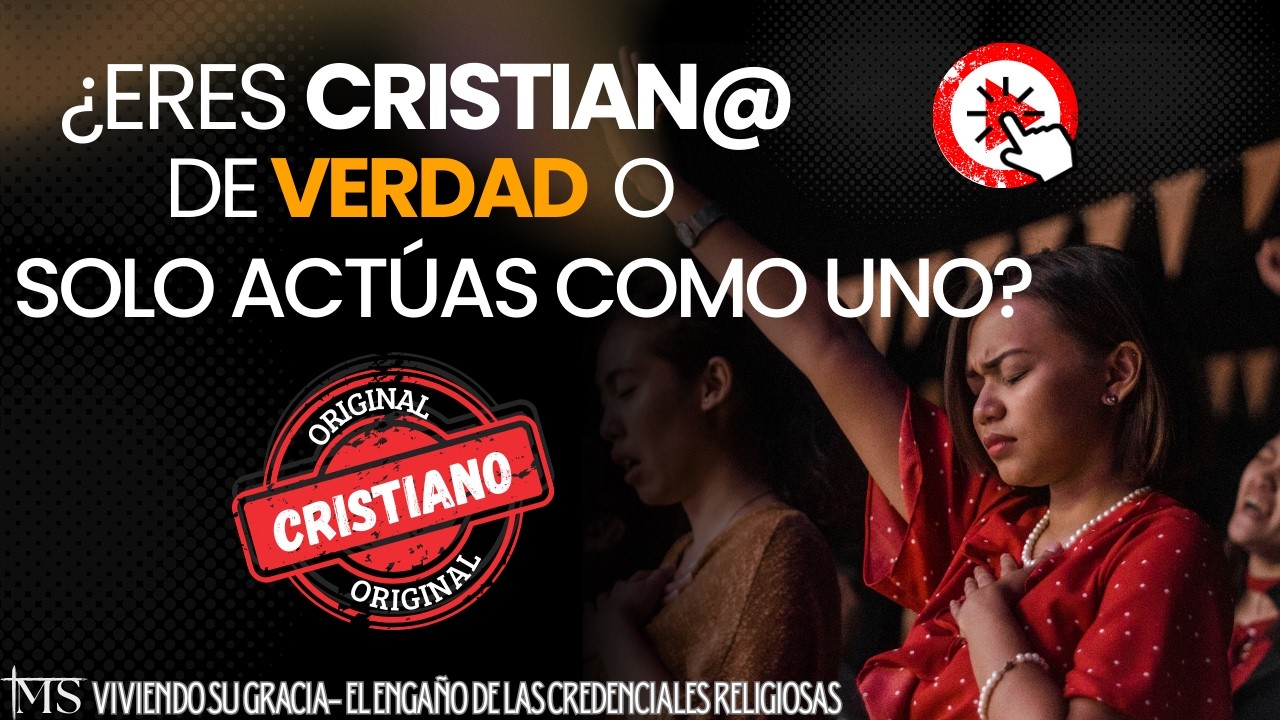 ¿Eres cristiano de verdad o solo actúas como uno? 🎭🛑