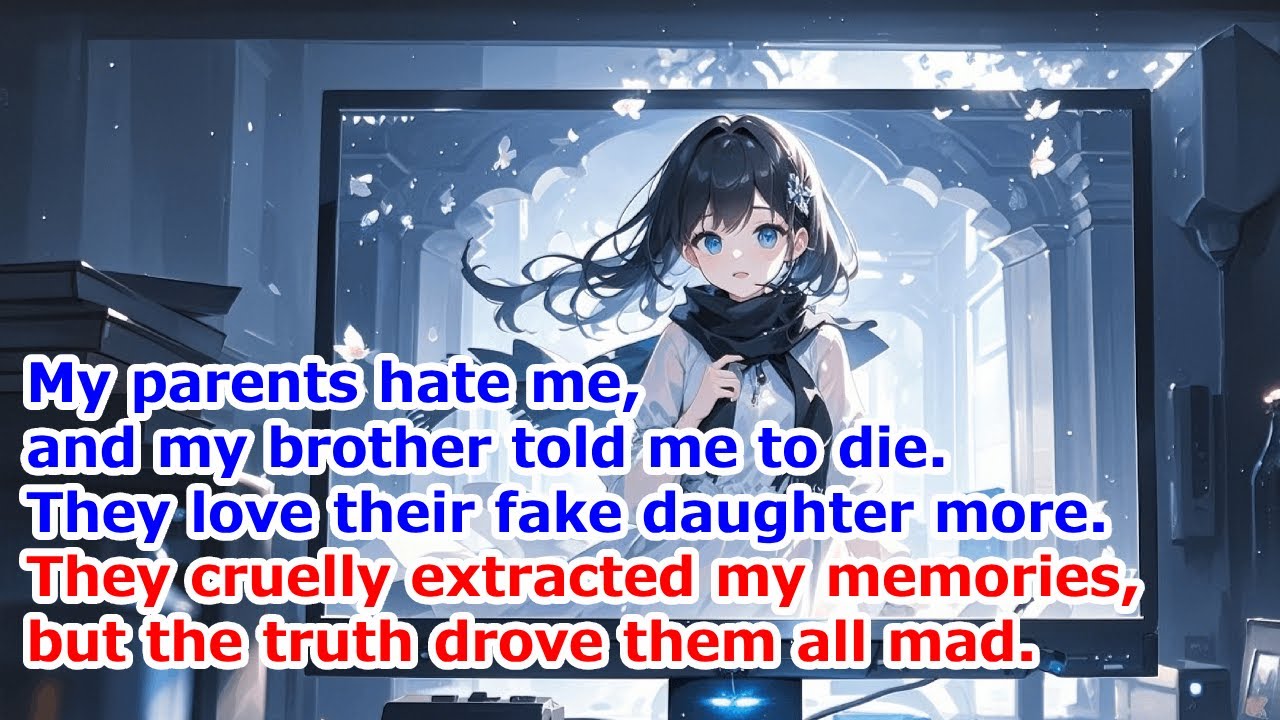 Dad hated me,bro told me to die.They love fake girl.They extracted my memories, truth drove them mad
