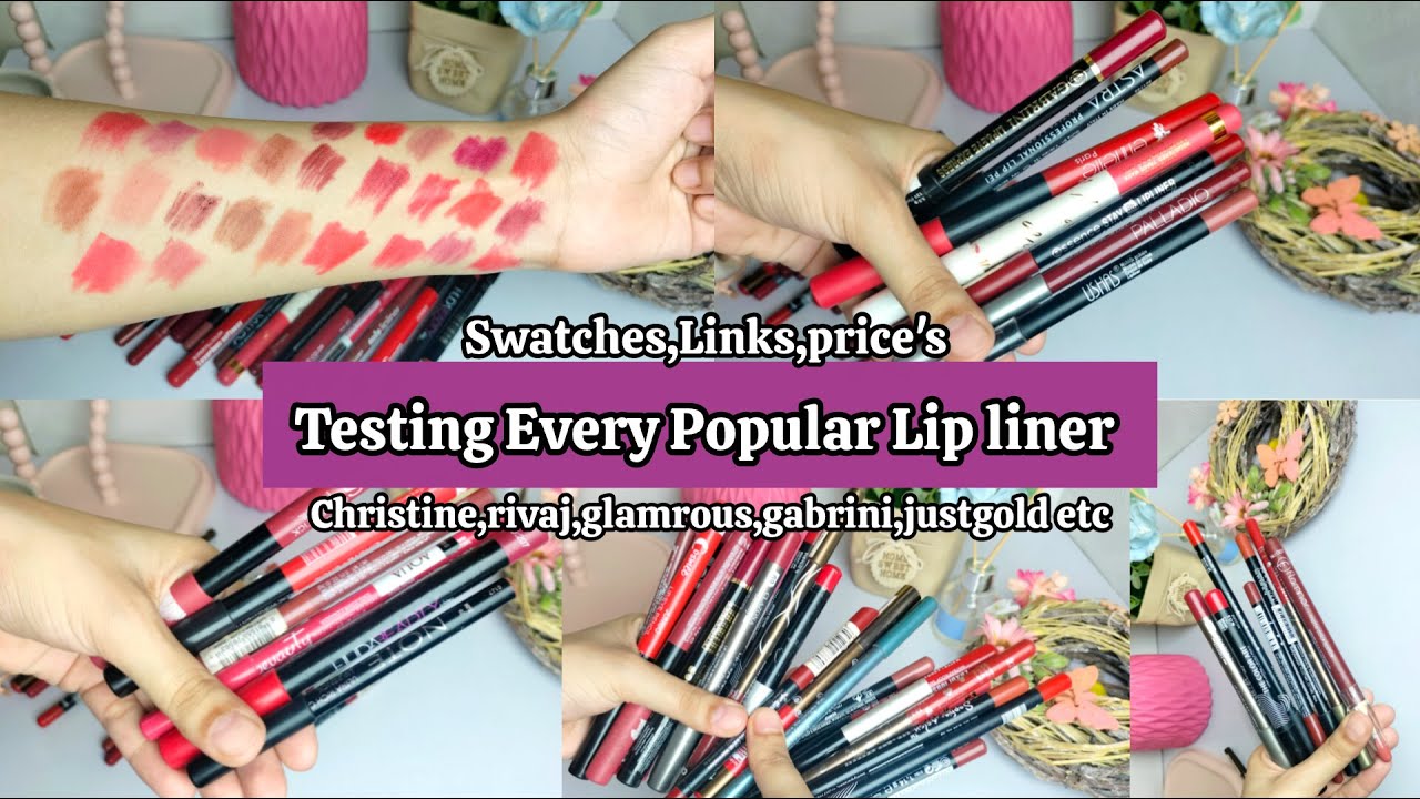 Lip Liner TOURNAMENT | i tried Almost every shade of lip liner | Best for all types of skin | 