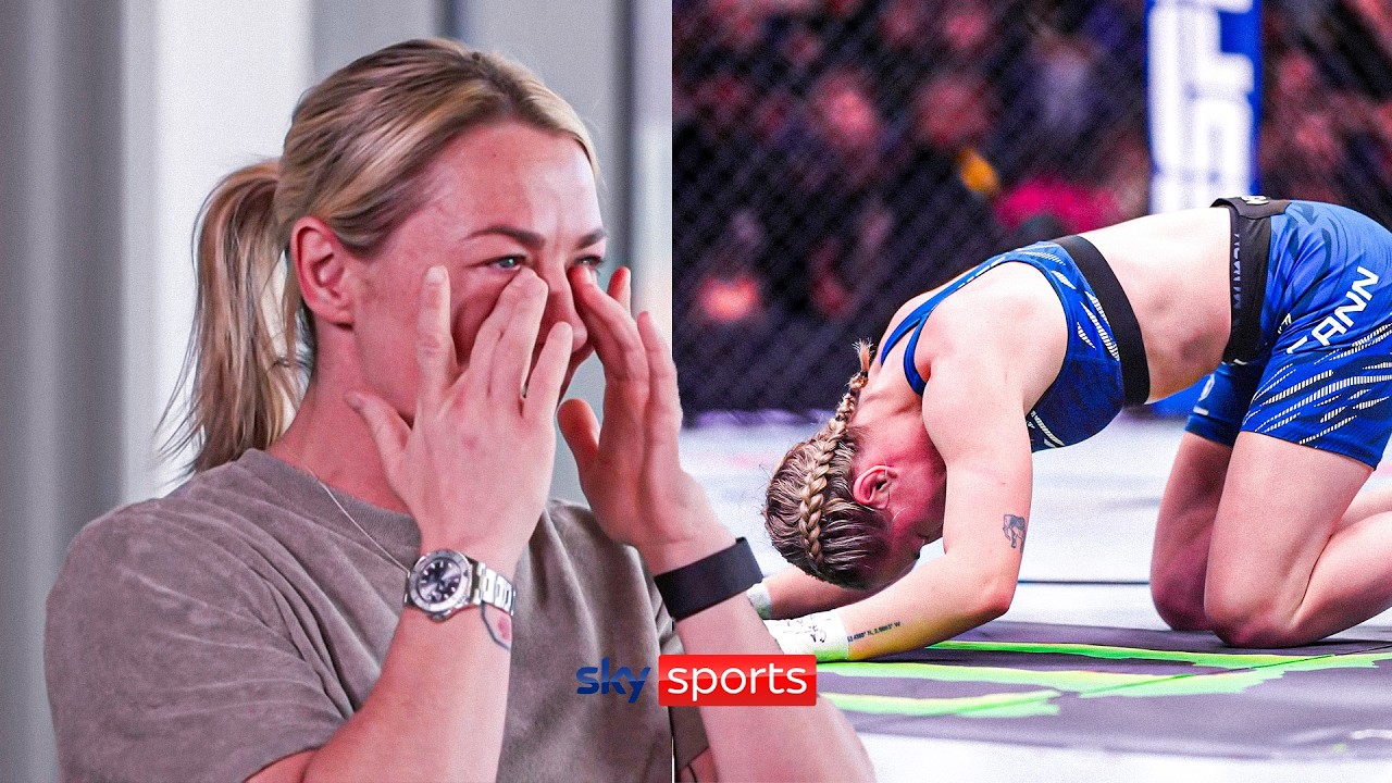 EXCLUSIVE! Molly McCann tears up in emotional first interview since retiring from MMA