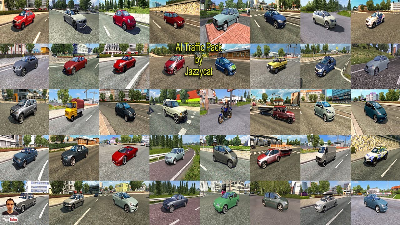 Ets2 1.27...PDT...AI Traffic Pack by Jazzycat v 5.3