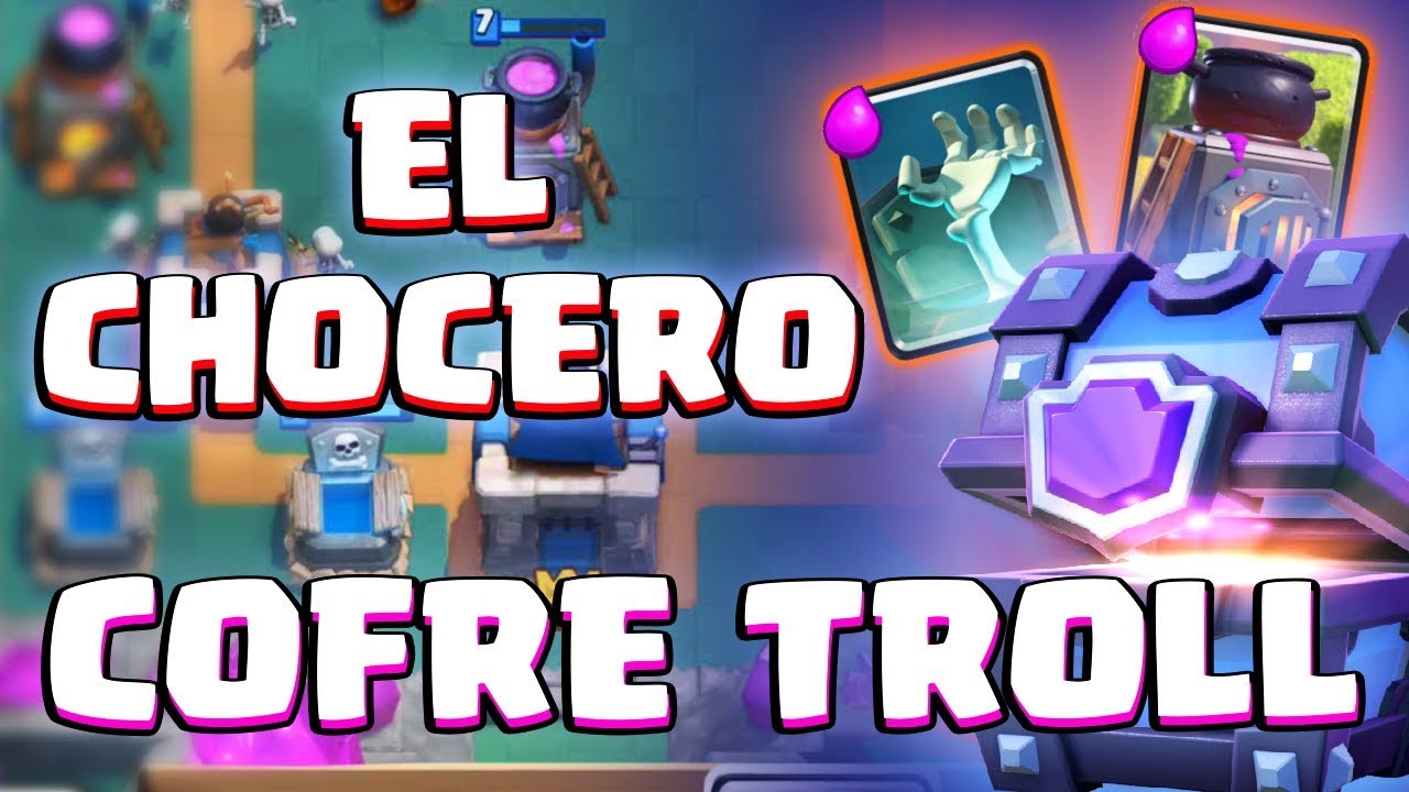 DESAFÍO DE 20 VICTORIAS CON EL COFRE TROLL | Clash Royale