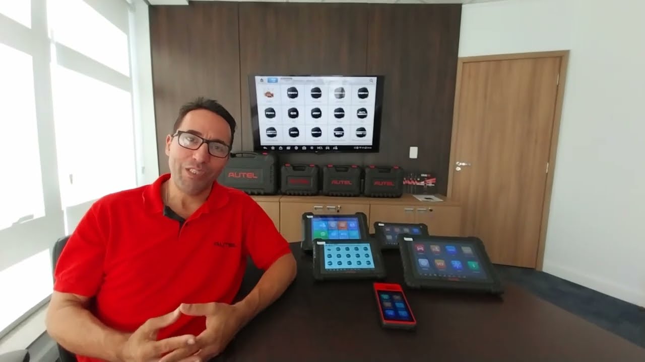 Como transmitir tela do scanner Autel em uma Smart TV.