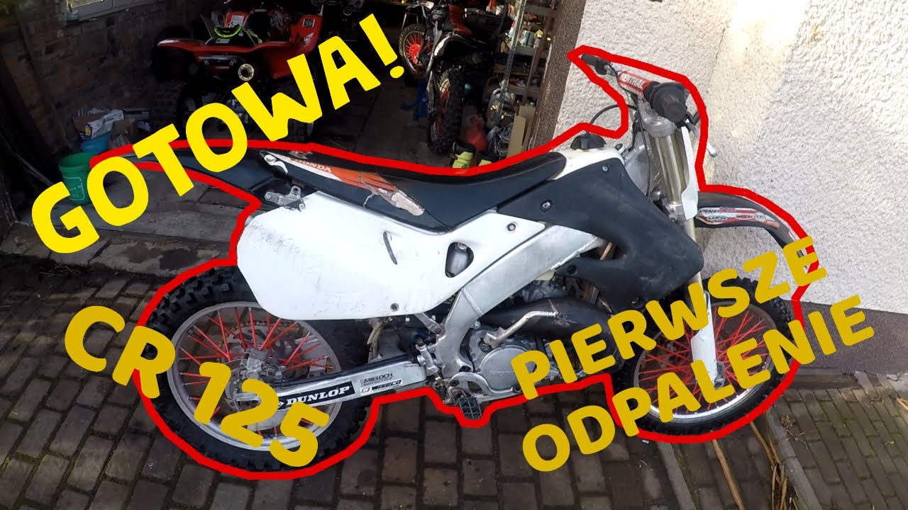 Remont 2t za 4 TYSIĄCE - Honda CR 125 - Pierwsze odpalenie / Polecam @genetykamotocykli6533